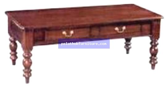 2 Drawer Colonial Coffee Table Indonesia Furniture