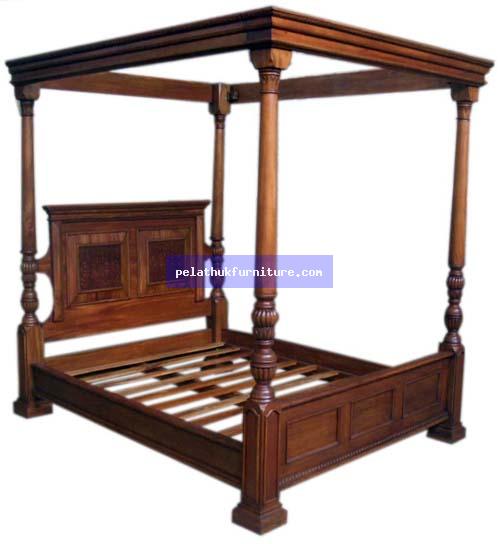 Canopy Bed B Indonesia Furniture