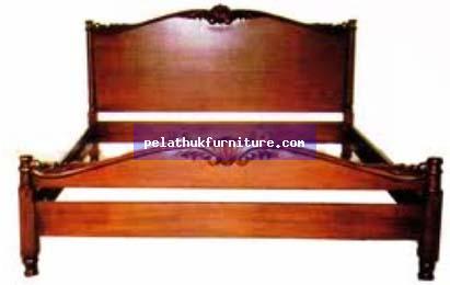 Colonial Bed Queen Indonesia Furniture
