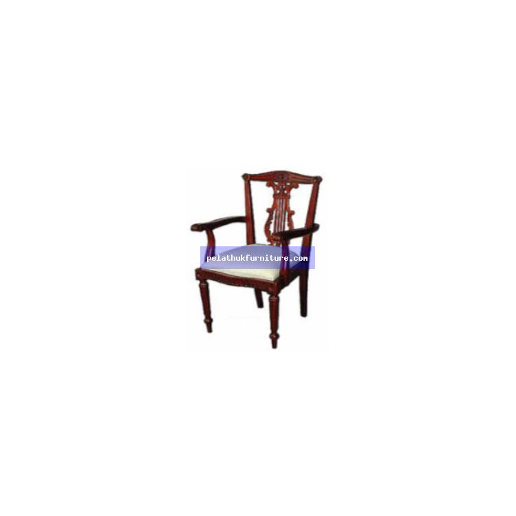 Lyre Carver Chair Indonesia Furniture
