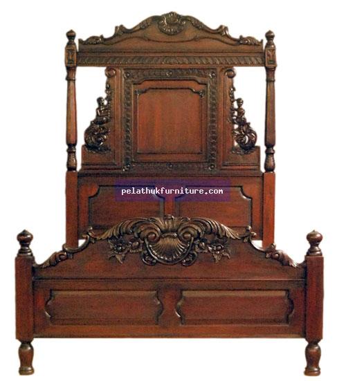 Mermaid Bed Queen Size Indonesia Furniture