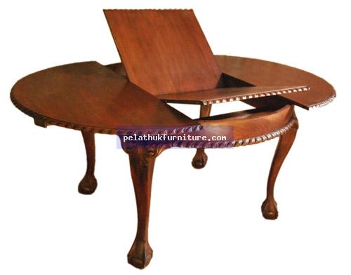 Oval Chippendale Dining Table Indonesia Furniture