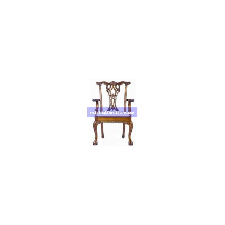 Shellback Chippendale Carver Chair Indonesia Furniture