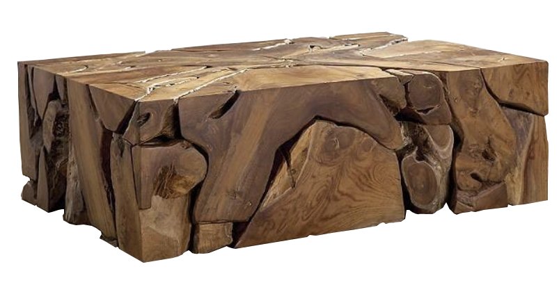 Stump Teak Coffee Table Indonesia Furniture
