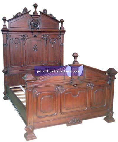 Victorian Bed A Queen Size Indonesia Furniture
