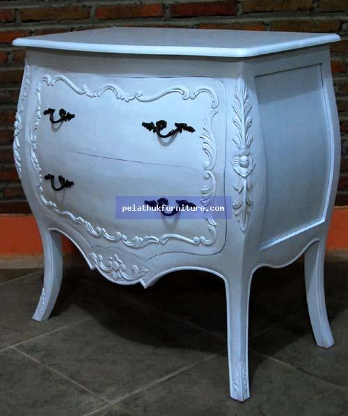 White Commode Indonesia Furniture