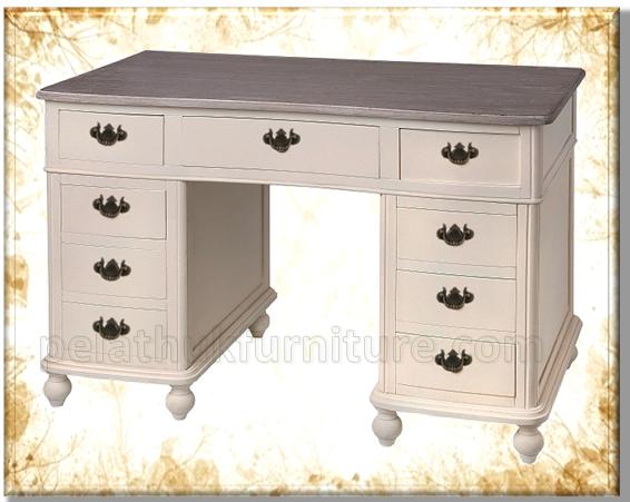 White Writing Desk Indonesia Furniture