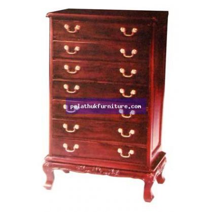 7 Drawer Victorian Chest Antique Reproductions  Bedside Chests Indonesia Furniture