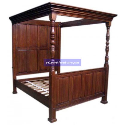 Canopy Bed A Antique Reproductions  Beds Indonesia Furniture