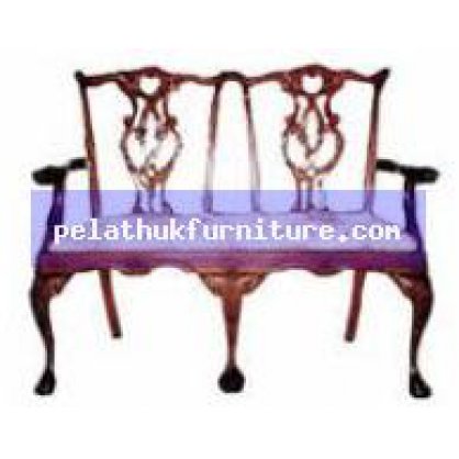 Chippendale 2 Seater Antique Reproductions  Chairs, Stools and Sofas Indonesia Furniture