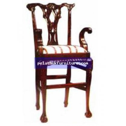 Chippendale Bar Chair Small Chair Antique Reproductions  Chairs, Stools and Sofas Indonesia Furniture