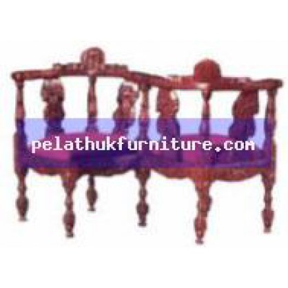Continental Love Seat Antique Reproductions  Chairs, Stools and Sofas Indonesia Furniture