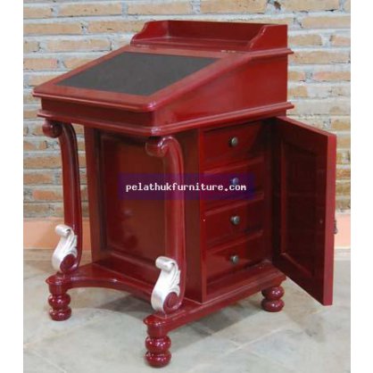Davenport Desk B Painted Finish  Tables, Desks, Consoles Indonesia Furniture