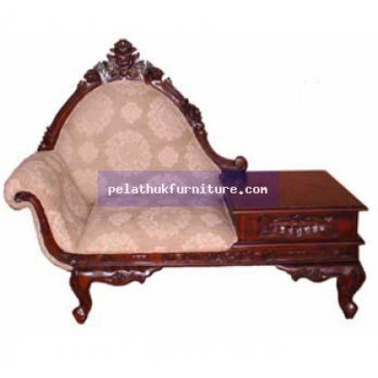 Flower Phone Sofa Antique Reproductions  Chairs, Stools and Sofas Indonesia Furniture