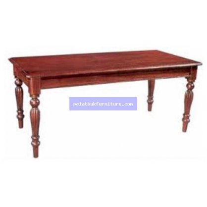 Fluted legs Dining table Indonesia Furniture