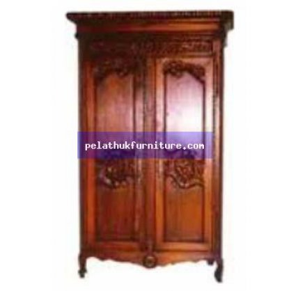 French Mahogany TV Cabinet E Antique Reproductions  Armoires Indonesia Furniture