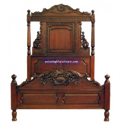 Mermaid Bed Queen Size Antique Reproductions  Beds Indonesia Furniture