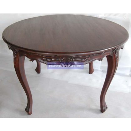 Round Table 120 cm Antique Reproductions  Coffee Tables and Dining Tables Indonesia Furniture
