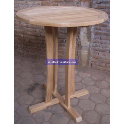 Indonesia Furniture Round bar Table