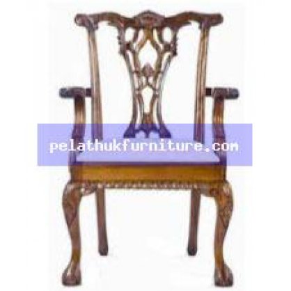 Shellback Chippendale Carver Chair Antique Reproductions  Chairs, Stools and Sofas Indonesia Furniture