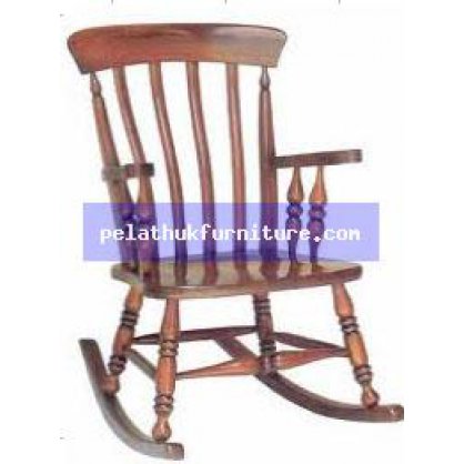 Slat Back Rocking Chair Antique Reproductions  Chairs, Stools and Sofas Indonesia Furniture