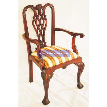 Stuart Chippendale Carver Chair. Antique Reproductions  Chairs, Stools and Sofas Indonesia Furniture