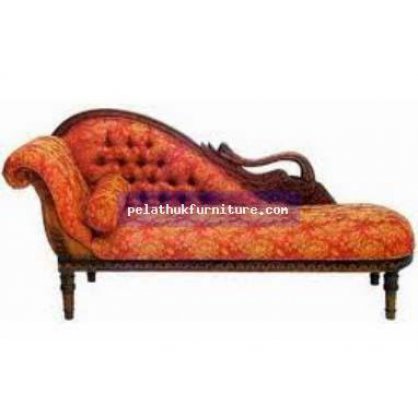 Swan Chaise Lounge Antique Reproductions  Chairs, Stools and Sofas Indonesia Furniture