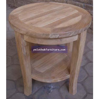 Indonesia Furniture Teak Round Side Table