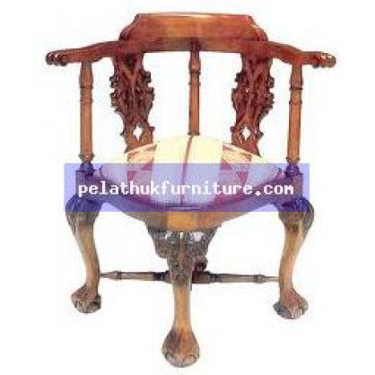Continental Corner Chair Antique Reproductions  Chairs, Stools and Sofas Indonesia Furniture