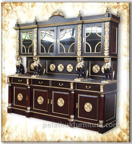 Lion Display Cabinet Indonesia Furniture