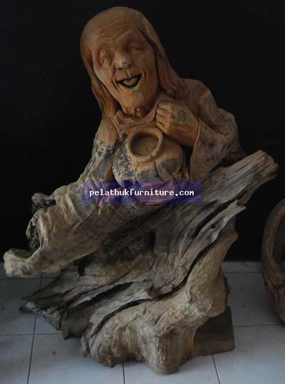 Old Woman 1 Indonesia Furniture