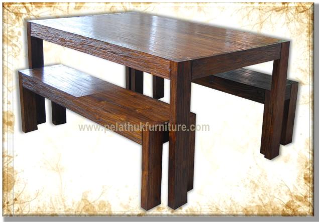 Rustic Farm Style Dining Table Indonesia Furniture