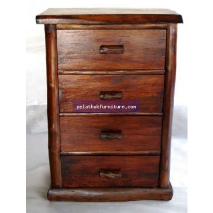 Root 4 Drawer Chest Root Furnitures and Stump Furniture   Indonesia Furniture