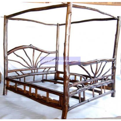 Root Canopy Bed Root Furnitures and Stump Furniture   Indonesia Furniture